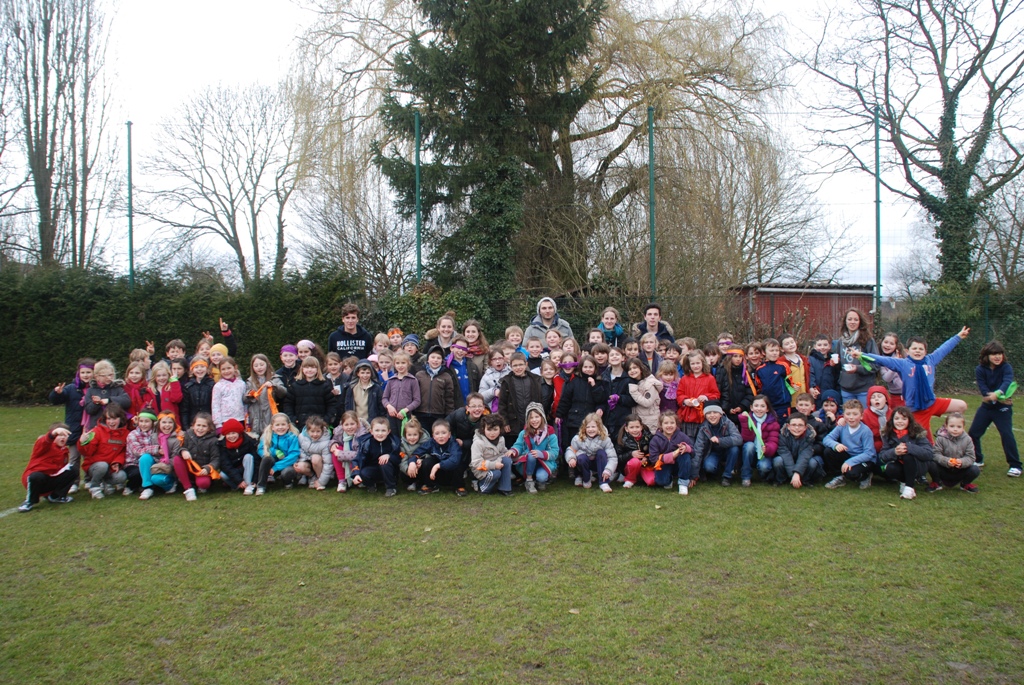 Students in Lille mobilising for children in Cambodia